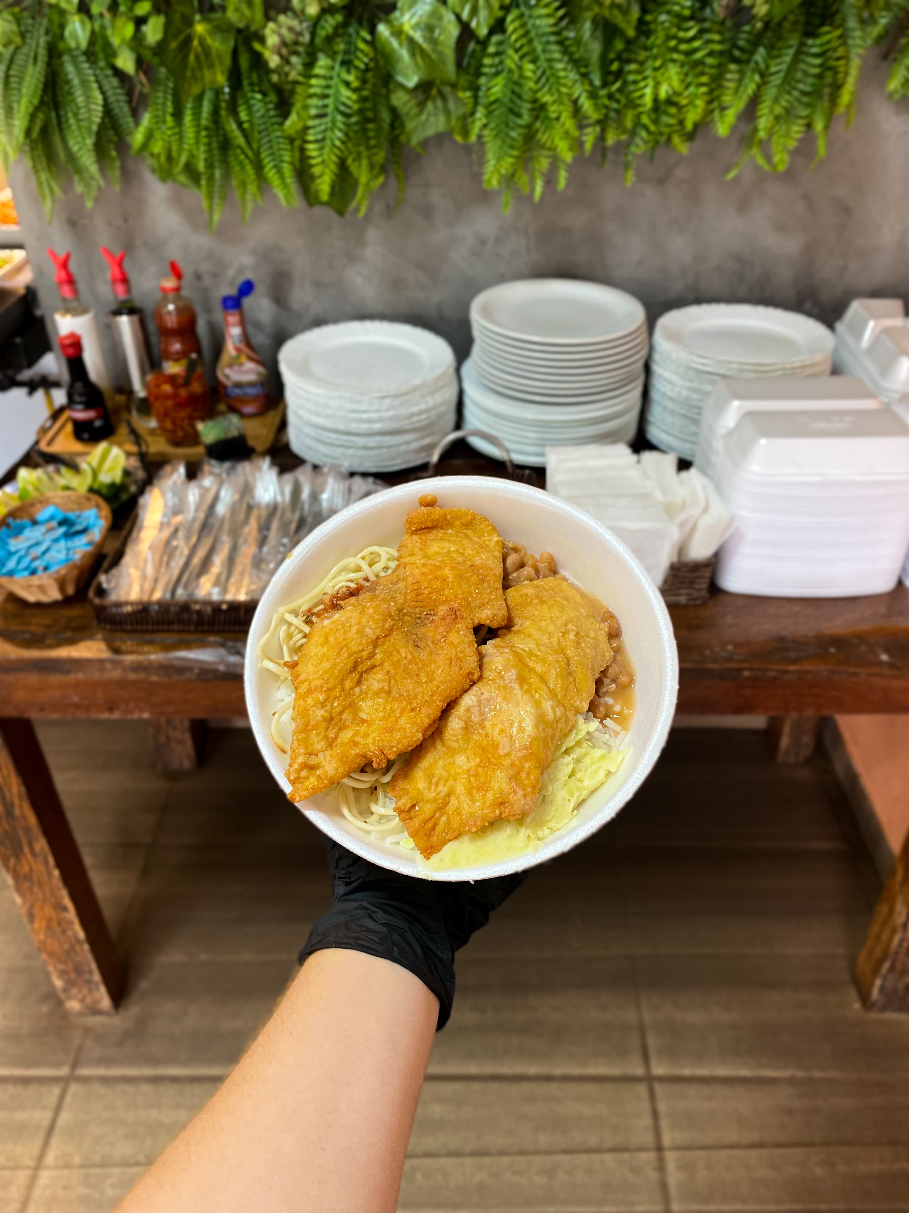 Filé de Frango Empanado